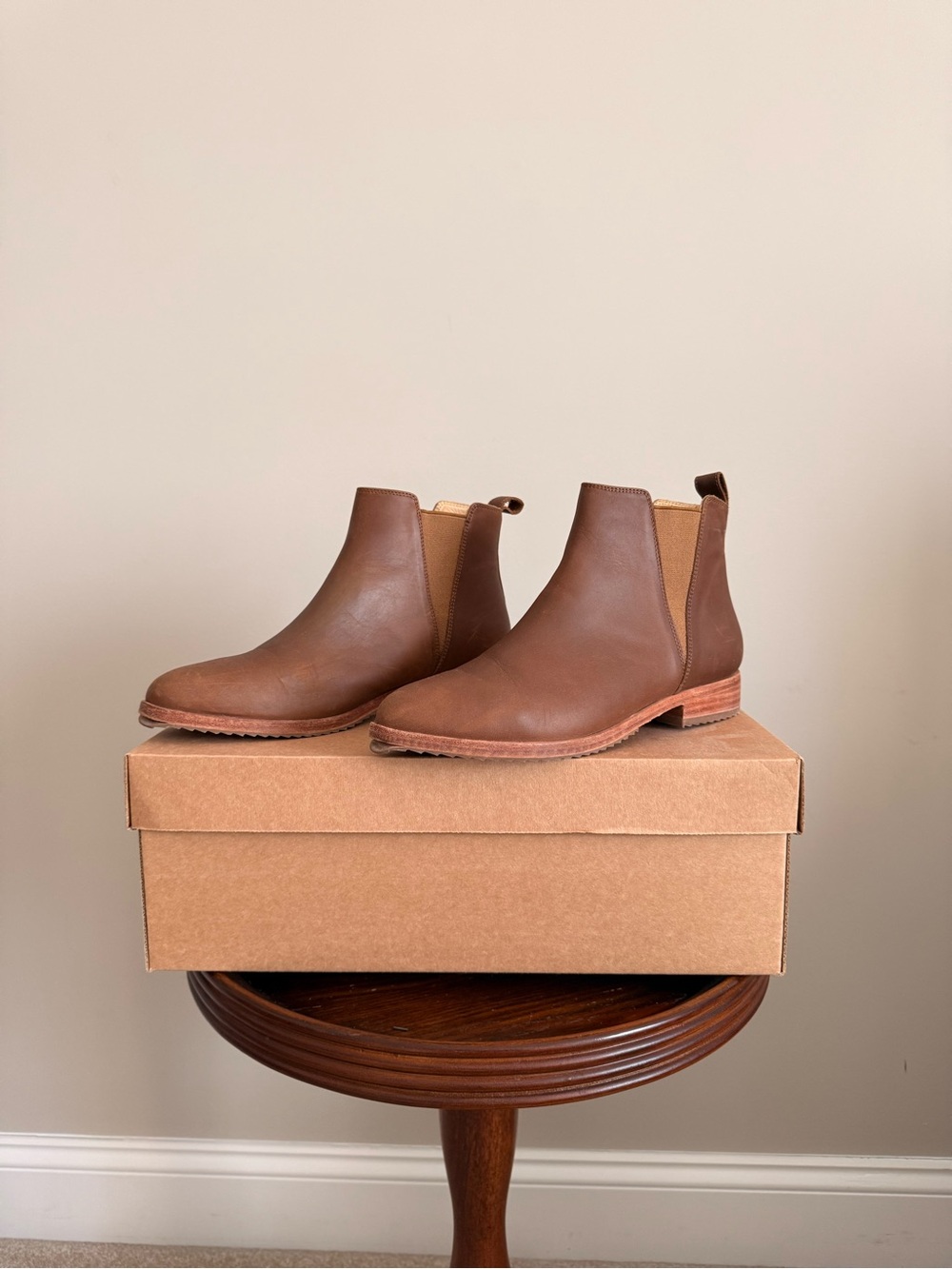 Nisolo Brown Chelsea Ankle Boots